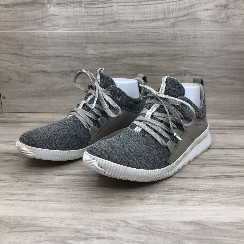 Sorel Sneakers Women's 7.5 Out N About Gray Mesh and Suede Lace Up Shoes